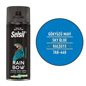 Rainbow Akrilik Sprey Boya Gökyüzü Mavi̇si̇ 400 Ml. - Ral5015