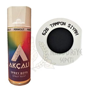 Akrilik Sprey Boya Tampon Si̇yah 400 Ml - 626