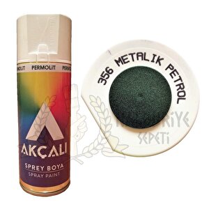 Akrilik Sprey Boya Metali̇k Petrol Mavi̇ (simli) 400 Ml - 356