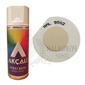 Akrilik Sprey Boya Gri̇ Beyaz 400 Ml - Ral9002