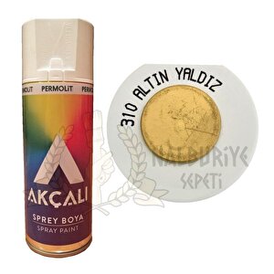 Akrilik Sprey Boya Altın Yaldız 400 Ml - 310
