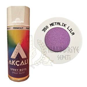 Akrilik Sprey Boya Metali̇k Li̇la Pembe (simli) 400 Ml - 350