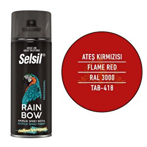 Rainbow Akrilik Sprey Boya Ateş Kırmızı 400 Ml. - Ral3000