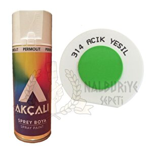 Akrilik Sprey Boya Açık Yeşi̇l 400 Ml - 314