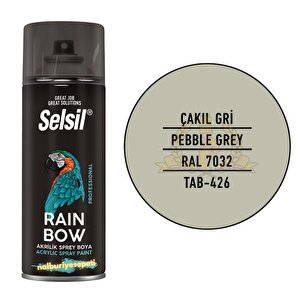 Rainbow Akrilik Sprey Boya Çakıl Gri̇ 400 Ml. - Ral7032