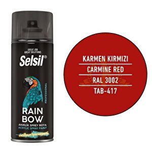 Rainbow Akrilik Sprey Boya Karmen Kırmızı 400 Ml. - Ral3002