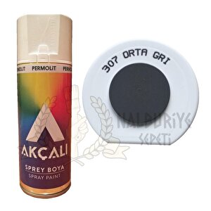 Akrilik Sprey Boya Orta Gri̇ 400 Ml - Ral7015 - 307