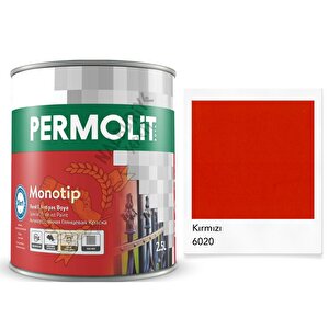 Monotip Astarlı Antipas Boya Kırmızı 2.5 Lt.