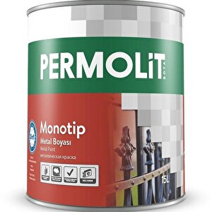 Monotip Astarlı Antipas Boya Açık Gri̇ 0.75 Lt.