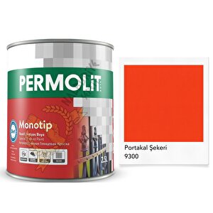 Monotip Astarlı Antipas Boya Portakal Turuncu 2.5 Lt.