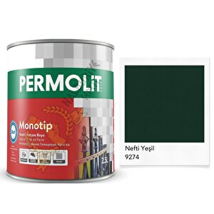 Monotip Astarlı Antipas Boya Nefti̇ Yeşi̇l 0.75 Lt.