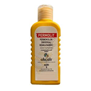 Üniversal Renklendirici Renk Tüpü Sarı 50 Ml.