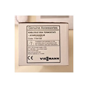 Viessmann Programlanabilir Kablosuz Oda Termostatı