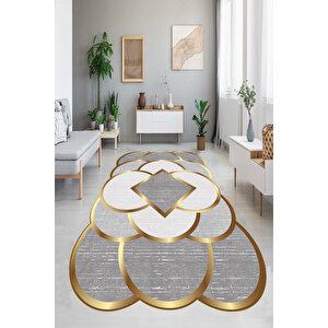 Lazer Kesim Yolluk, Koridor Halısı, Kaymaz Taban, Yıkanabilir Yolluk, Uzun Halı, Yıkanabilir Halı 120x400 cm