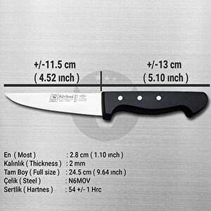 Sürmene Sürbisa 61008 Kasap Kemik Sıyırma Bıçağı 11.5 Cm