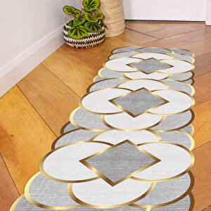 Lazer Kesim Yolluk, Koridor Halısı, Kaymaz Taban, Yıkanabilir Yolluk, Uzun Halı, Yıkanabilir Halı 80x350 cm