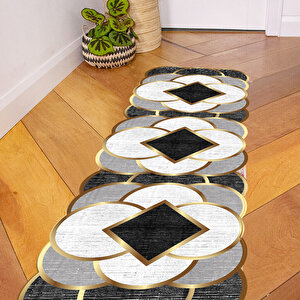 Lazer Kesim Yolluk, Koridor Halısı, Kaymaz Taban, Yıkanabilir Yolluk, Uzun Halı, Yıkanabilir Halı 100x300 cm