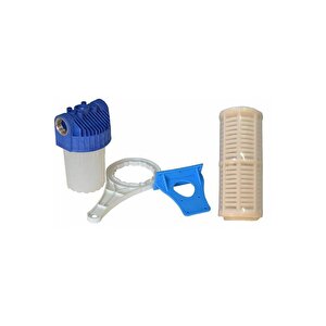 5" Dai̇re Gi̇ri̇şi̇ Yikanabi̇li̇r Fi̇ltreli̇ Su Aritma Fi̇ltre Kabi 3/4