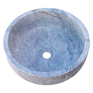Sirius Silver Cilalı Mermer Çanak Lavabo Tms20