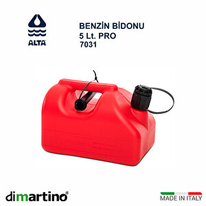 Dimartino Pro Benzin Ve Yağ Bidonu 5 Lt 7031