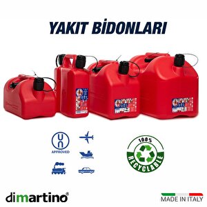 Dimartino Pro Benzin Ve Yağ Bidonu 5 Lt 7031