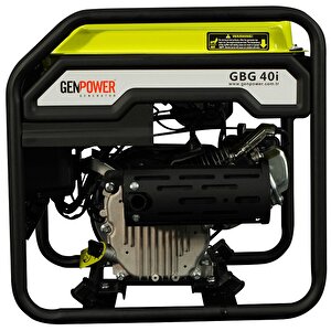 Gbg 40i̇ Model 4 Kva, Benzinli, İpli, Tekerleksiz Açık Tip, Dijital İnverter Monofaze ( 220 Volt) Portatif Jeneratör