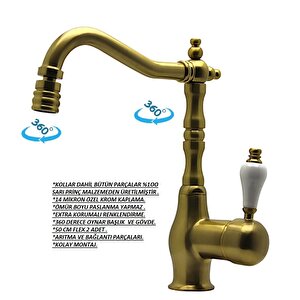 Banyo Lavabo Kisa Mat Altin Batarya