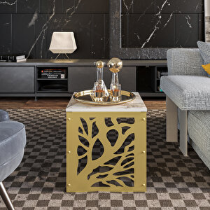 Decoroti̇ka Tongfu Yan Sehpa Gold