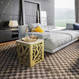 Decoroti̇ka Tongfu Yan Sehpa Gold