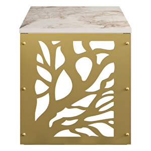 Decoroti̇ka Tongfu Yan Sehpa Gold