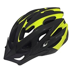 Mv29 Işıklı Kask Siyah/lime M
