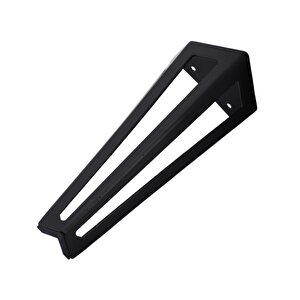 Ovit Açık Koltuk Baza Puf Sehpa Kanepe Tv Ünite Masa Mobilya Ayağı Ayakları Metal Ayak 14 Cm Siyah