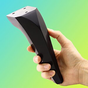Harvey Lüks Mobilya Kanepe Tv Ünitesi Koltuk Ayağı 18 Cm Siyah Konsol Ayakları