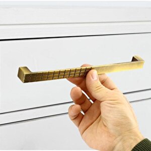 Bihter Mobilya Mutfak Dolabı Çekmece Dolap Kapak Kulpu Kulbu Metal Kulpları Siyah (224 Mm-22.4 Cm)