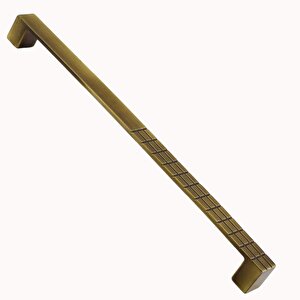 Bihter Mobilya Mutfak Dolabı Çekmece Dolap Kapak Kulpu Kulbu Metal Kulpları Siyah (224 Mm-22.4 Cm)