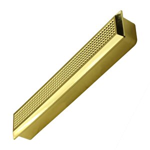 Monte Mobilya Mutfak Çekmece Dolap Dolabı Kapak Kulpu Kulpları Kulbu Plastik Gold Altın Kulp 96 Mm