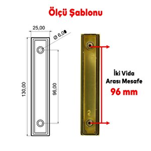 Monte Mobilya Mutfak Çekmece Dolap Dolabı Kapak Kulpu Kulpları Kulbu Plastik Gold Altın Kulp 96 Mm