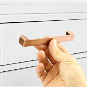 128 Mm Eskitme Antik Bakır Bihter Düz Metal Mobilya Mutfak Çekmece Kapak Dolap Kulpu Kulbu Kulpları