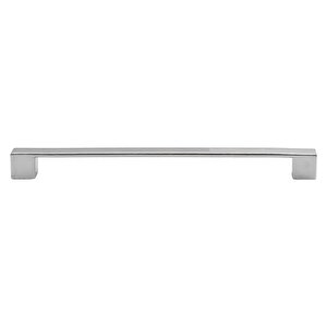 Gölcük Düz Mobilya Mutfak Dolabı Çekmece Dolap Kapak Kulpu Kulbu Krom 224 Mm Metal Kulp