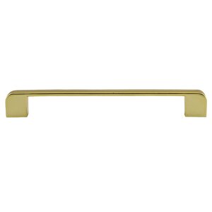 Gölcük Oval Mobilya Mutfak Dolabı Çekmece Dolap Kapak Kulpu Kulbu Gold 128 Mm Metal Kulp