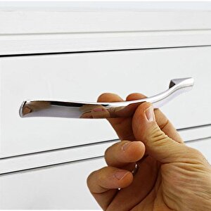 Elif Mobilya Mutfak Dolabı Çekmece Dolap Kapak Kulpu Kulbu 192 Mm Krom Metal Kulp