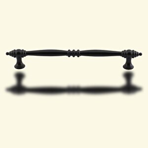 Petek Mobilya Mutfak Dolabı Çekmece Dolap Kapak Kulpu Düz Metal Kulp Kulbu Kulpları 160 Mm Siyah