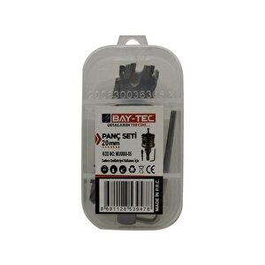 Bay-tec Mu0888-05 Metal Delme Panç Seti Takımı 20 Mm