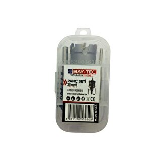 Bay-tec Mu0888-08 Metal Delme Panç Seti Takımı 28mm