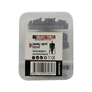 Bay-tec Mu0888-18 Metal Delme Panç Seti Takımı 60 Mm