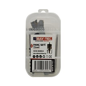 Bay-tec Mu0888-04 Metal Delme Panç Seti Takımı 19 Mm