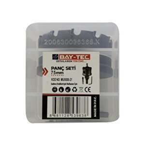 Bay-tec Mu0888-21 Metal Delme Panç Seti Takımı 75 Mm