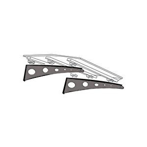 Lazer Kesim Metal Ayaklı 10 Mm Polikarbon Levhalı Pratik Sundurma 100 Cm Derinlik Modern Model