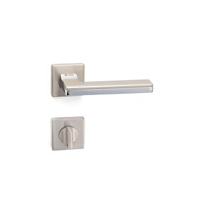 Larıssa Saten Krom - Wc Rozetli Kapı Kolu - Hha100ro11w Nb-cr/nb