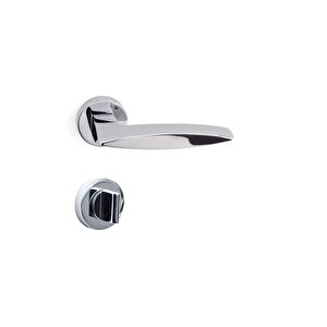 Garnet Krom - Wc Rozetli Kapı Kolu - Hha118ro12w Cr